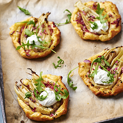 Venkeltaartje roquefortmousse